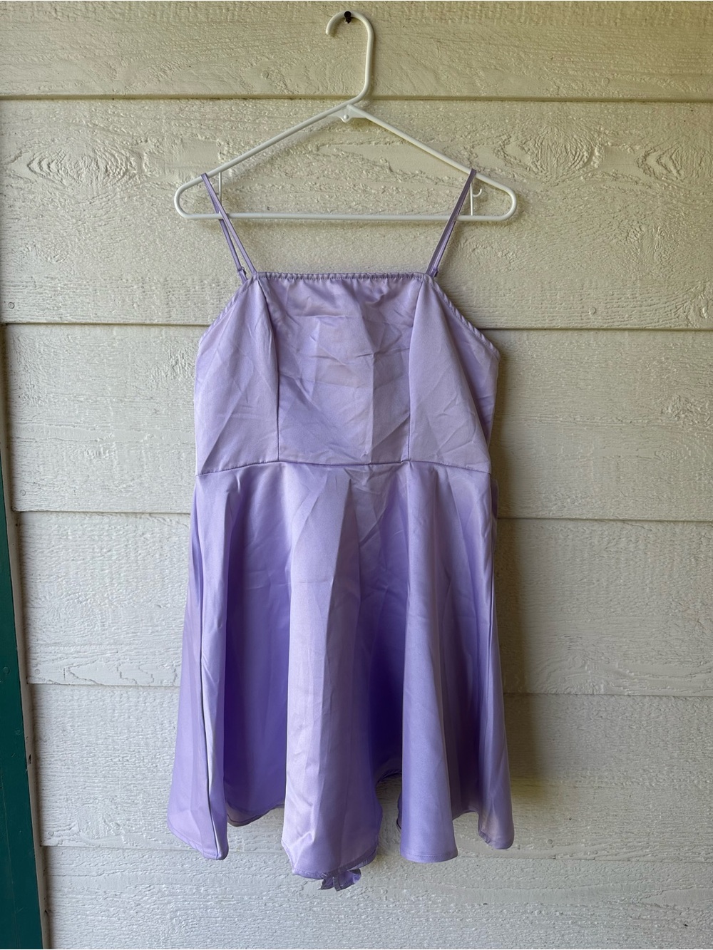 Lavender mini dress